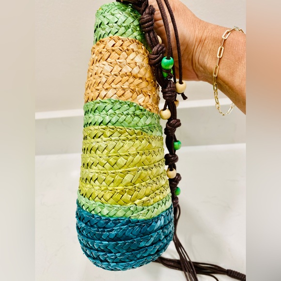 Sun 'N' Sand Straw Crossbody  Mini  Bag NWT! - Picture 6 of 6